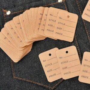 Sale tags for clothing,  bags and other items 50pcs
